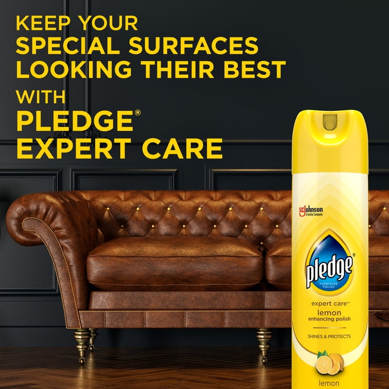 Pledge Expert Care Wood Polish, Lemon, 9.7 oz., 3-Pack photo 8