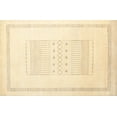 thumbnail image 1 of Ahgly Company Machine Washable Indoor Rectangle Contemporary Gold Area Rugs, 3' x 5', 1 of 7