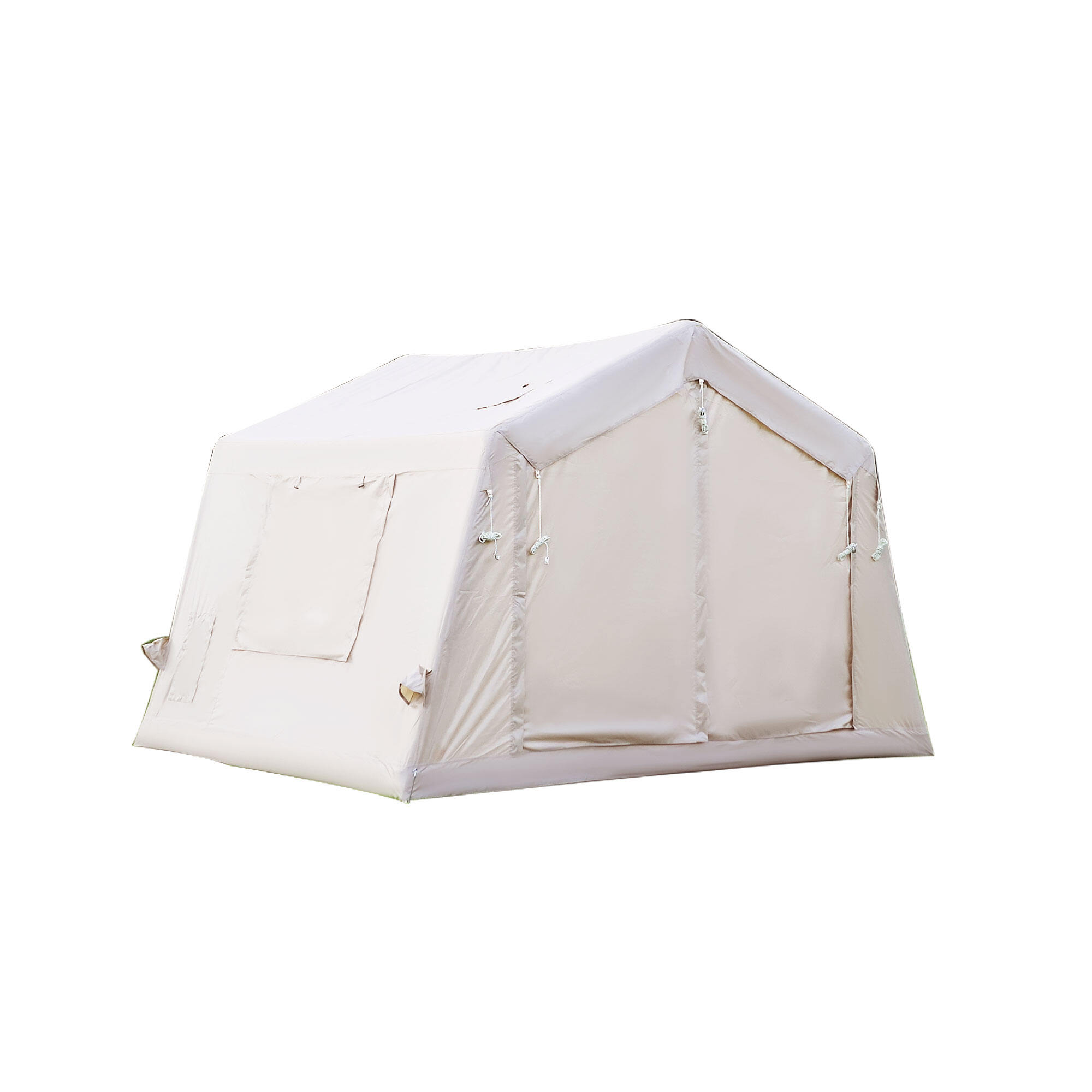 Camping Tents 8 m ² Inflatable Tents for Camping, Blow Up Tent with Hand Pump, Easy Setup InflatableTent 4 Season Tent, Waterproof Oxford Air Glamping Tents for Camping Adult 4/6/8 Person,Pop Up Ten