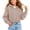 Khaki, variant on Unisex Boys Girls Fleece Jacket Lightweight Zip Up Active Hooded Sweatshirt Trendy Warm Cropped Coat Fall Winter Outerwear