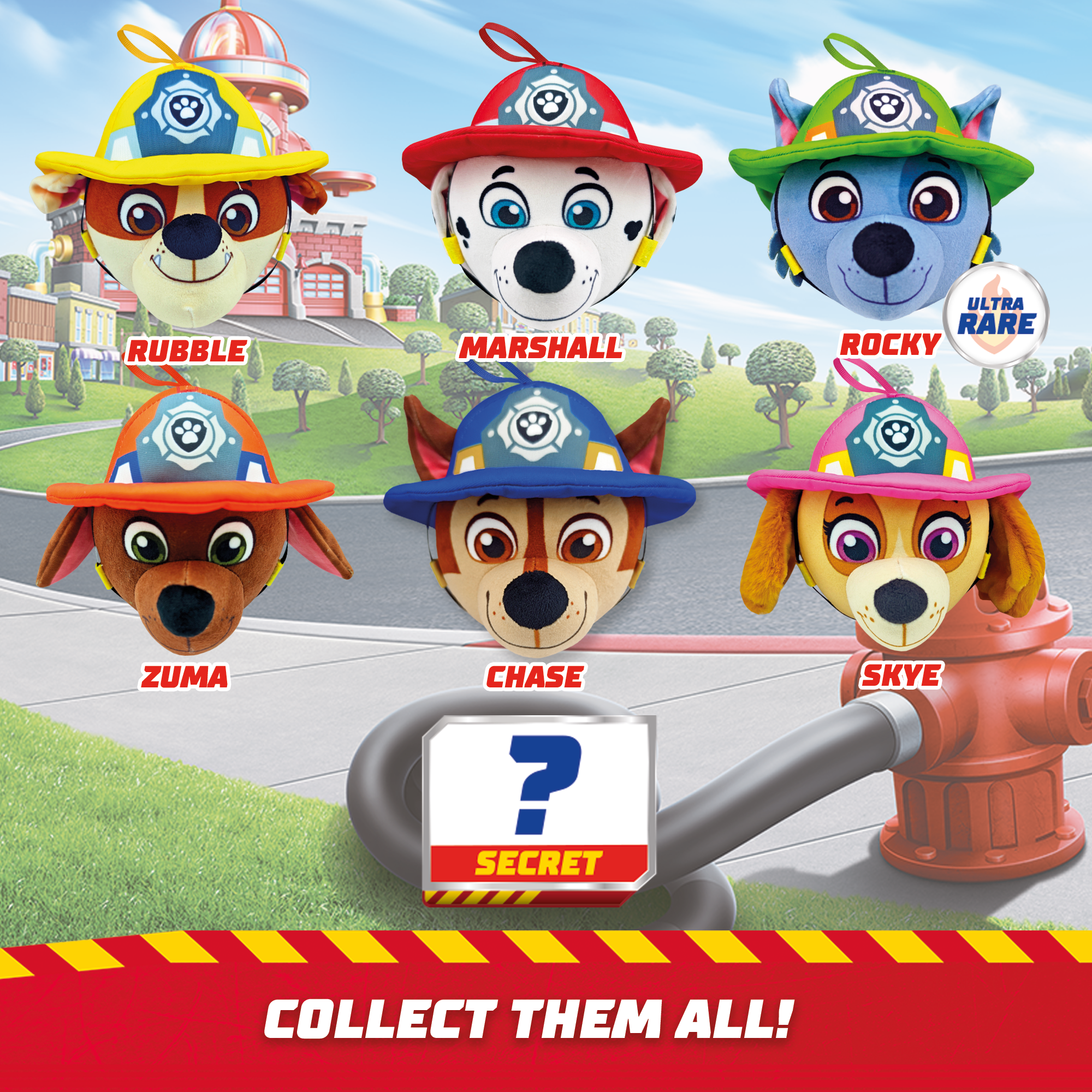Miraball Surprises Paw Patrol - Pack of 3, Blind Capsule Toys with Expandable Memory Foam Plush & Stickers - Fun Mystery Plush Balls for Kids Collectible Toy Surprises, Party Favors, Gifting