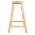 thumbnail image 3 of Winsome Satori Saddle Seat Counter Stool, Natural, 3 of 6