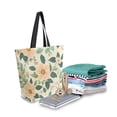 thumbnail image 2 of FORMRS Womens Canvas Tote Bag with Zipper Inner Pocket Shoulder Handbag, Floral Design, 2 of 7