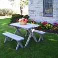 thumbnail image 5 of Pressure Treated Pine Crossleg Table with 2 Benches, 5 of 28