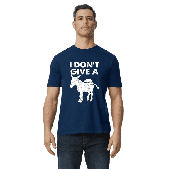 Men's T-shirt Funny Sayings Imprinted Shirts Dad Gifts Men Graphic Tees Short Sleeve Heather Blue