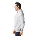 thumbnail image 4 of Gildan Heavy Blend Hooded Sweatshirt, Everyday Pullover Hoodie for Casual Style, Ash, XL, 4 of 5