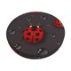 thumbnail image 1 of Disketp Red Ladybugs Funda Redonda para Taburete, Funda de Cojín para Silla de Bar Suave y Elástica-12 inch, 1 of 7