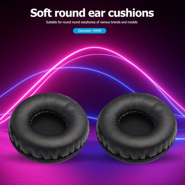 Almohadilla Para La Oreja WDOplteas 2 almohadillas de 45 mm de espuma de poliuretano