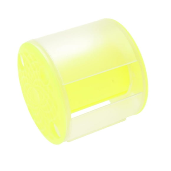 relayinert Storage Box Portable Easy to Use Accessory Rhythmic Gymnastics Ribbon Crafts Yellow 7.2x6.4cm