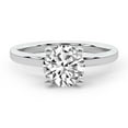 thumbnail image 6 of IGI Certified 2 Carat Round Shape Lab Grown Diamond Engagement Ring | 14K White Gold | Solitaire Diamond Ring | FG-VS1-VS2 Quality Friendly Diamonds, 6 of 8