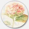 thumbnail image 1 of Designart « Floursack Florals VIII » Art Mural Rond en Métal Style Ferme - Disque de 36, 1 of 5
