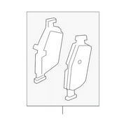 Brake Pads Fits select: 2019-2021 VOLVO XC60 T5 MOMENTUM, 2019-2021 VOLVO XC90 T6 MOMENTUM