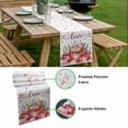 thumbnail image 5 of Valentine's Day Table Runner - 72 Inch Long, Kitchen Dining Table Runner Dresser Scarves, Eucalyptus Leaves Coffee Gifts Farmhouse Decor for Coffee Tables Wedding Party Banquet, 5 of 8