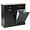 Black, variant on Tilt Out Trash Can Cabinet Dog Proof with Double Wood Hidden Trash Can Holder, Kitchen Free Standing Recycling Cabinet（Black）