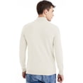 thumbnail image 2 of LANPULUX 100 Merino Wool, Wool Quarter Zipper Sweater, Long-Sleeved Men Sweater, the Most Suitable Gift for the Family, Male Pullover, 2 of 5