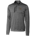 thumbnail image 2 of Men's Cutter & Buck Steel Grambling Tigers Vault Big & Tall Stealth Quarter-Zip Pullover Top, 2 of 3