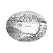 thumbnail image 3 of Wendell August Pittsburgh Cityscape Oval Dish, Small, 3 of 3