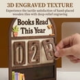 thumbnail image 7 of Decoration, Wooden Handicraft, Bookshelf Accessory, Christmas, Multicolor, 1 Count, 7 of 7