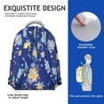 thumbnail image 5 of Fashionable Paisley Print Backpack – Excellent Paisley Gift for College, Waterproof Bookbag with Side Pocket, Trendy Backpack for Commuting, 5 of 6