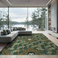 thumbnail image 2 of ODIKA 8'x10' Washable Area Rug Durable, Non-Slip Men Bold Cartoon Motif Bathroom Designer Anime Graphic Funky Refined Structured for Living Room, Under Sectional, Family, 2 of 7