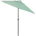 thumbnail image 2 of California Umbrella 9' Casa Sunbrella Tilt Crank Lift Patio Umbrella in Spa, 2 of 2