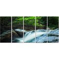 thumbnail image 2 of Water Slide over the Moss - Landscape Canvas Art Print, 2 of 3