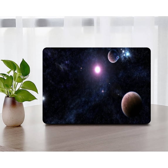 KSK KAISHEK Hard Shell Case Cover Compatible with Old Version MacBook Air 13 inchs with Not Retina Display No USB-C + Black Keyboard Cover Model: A1466/A1369( Galaxy A 0379)