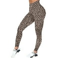 thumbnail image 5 of High Waisted Leggings for Women 2025 Leopard Print No See Through Tummy Control Yoga Pants Tights, 5 of 7
