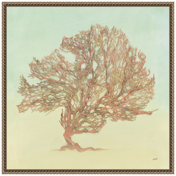 Amanti Art Sea Fern II Framed Canvas Wall Art Print