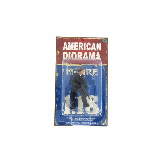 SWAT Team Rifleman Figurine, American Diorama 77420 - 1/18 Scale Figurine Hobby Accessory