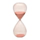 thumbnail image 1 of Reloj de arena con temporizador de 15 minutos, reloj de arena decorativo, reloj de arena de vidrio. Rosa, 1 of 9
