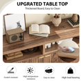 thumbnail image 3 of Modern 65.8" Fluted Sideboard with 4 Doors and 2 Open Drawers for Living Room, Dining Room, Entryway, 3 of 7