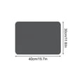 thumbnail image 4 of Diatomite Drying Mat Super Absorbent Quick Dry Kitchen Counter Mat for Dishes Cups Utensils, Multicolor, 4 of 8