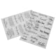 thumbnail image 5 of 2 sellos transparentes con palabras fondo inglés en relieve texto vintage sellos para álbumes de recortes con patrón de palabras de felicitación para decoración de ANGGREK Otros, 5 of 8