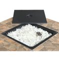 thumbnail image 2 of Hiland AFP-STT Ardoise Tuile Haut 40 000 BTU Propane Foyer, Bronze Carré, 2 of 4