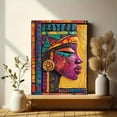 thumbnail image 6 of African Queen Colorful Mosaic Wall Art Canvas Print Perfect for Living Room Officeand Hallway Decoration., 6 of 8