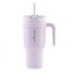 thumbnail image 1 of REDUCE Vaso de acero inoxidable con asa de 40 oz – Taza de viaje con aislamiento al vacío de doble pared, tapa a prueba de sudor y pajita reutilizable – Mantiene las bebidas frías durante 24 horas, se, 1 of 5