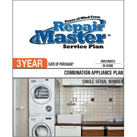 Repair Master RMCOMBO3 3-Yr Date Of Purchase Combo Appl Plan