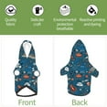 thumbnail image 6 of Haiem Cartoon Space1 for Winter Dog Hoodie Sweatshirts with Pockets Warm Dog Clothes for Small Dogs Chihuahua-Small, 6 of 7