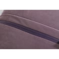 thumbnail image 2 of Emma Collection Decorative 20-inch Faux Fur Throw Pillow Purple, 2 of 5