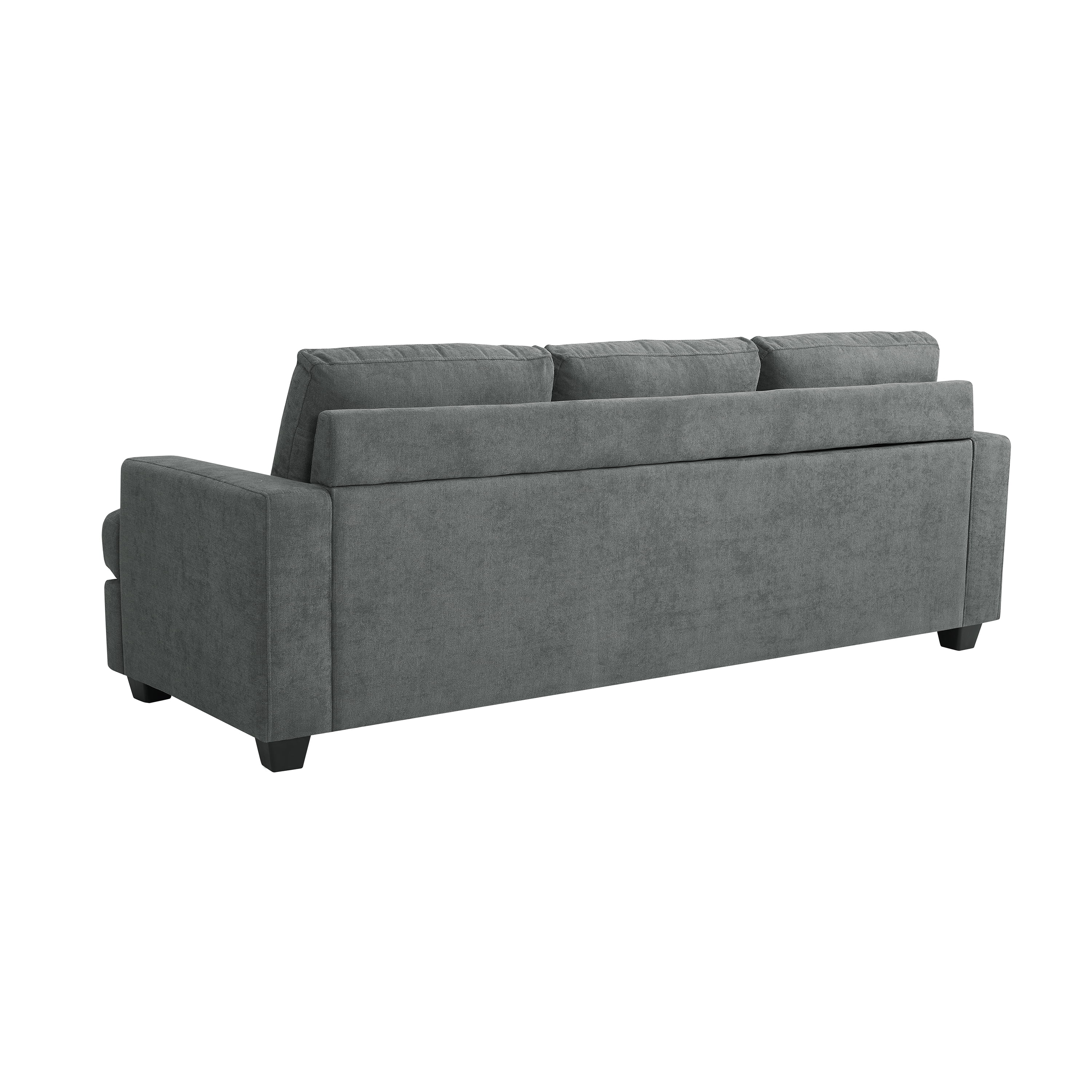 AC Pacific Thomas Modern Adult Sofa, Grey