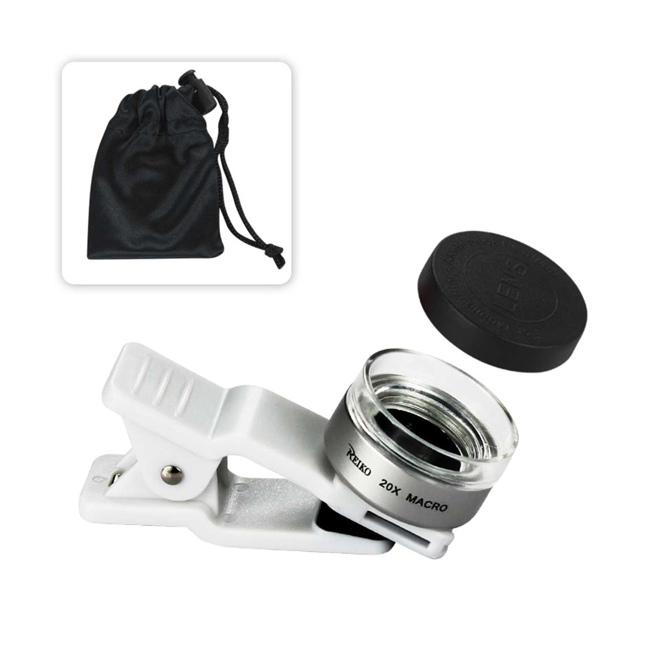 20x Macro Lens White