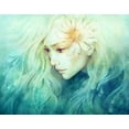 thumbnail image 2 of Dittman, Anna 32x26 Gold Ornate Wood Framed with Double Matting Museum Art Print Titled - April, 2 of 4