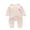 Pink, variant on Fjofpr Baby Girl Clothes Newborn Baby Boy Clothes Baby Boy Clothes Baby Winter Clothes Newborn Infant Baby Boys Girls Color Keep Warm Romper Jumpsuit(0-24M)