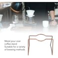 thumbnail image 2 of Clever Dripper,Pour Over Coffee Dripper Stand , Reusable Metal Pour Over Coffee Dripper Stand Circinate Portable Filter Holder Rack Drip Coffee Brewing Stand for Home Cafe Office Camping Travel, 2 of 7