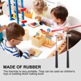 thumbnail image 2 of Weiweiguan 3pcs Blocks Assembly Hammers Kids Hammer Toys Block Assembly Toy Accessory, 2 of 6