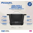 Power XL Family Size 7.5Qt StirMax MultiCooker with Auto Stir/Shred