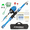C, variant on Portable Telescopic Fishing Pole Combo Kit, Complete Telescopic Rod and Reel Set with Tackle Box Fishing Net and Storage Backpack for Youth Anglers(B,44*16*7CM,1PCS)