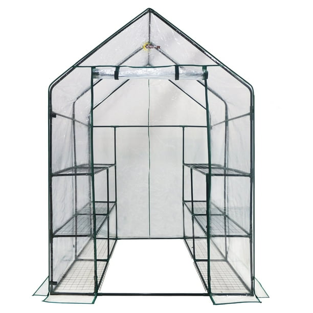 Ogrow Deluxe WalkIn 6 Tier 12 Shelf Portable Greenhouse