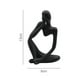 thumbnail image 4 of Mini Estatua Pensador Abstracto FLhrweasw para Manualidades Oficina Negro Piensa en La Izquierda, 4 of 9
